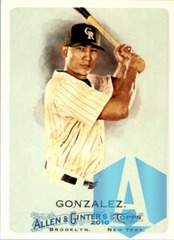 2010 Allen and Ginter #318 Carlos Gonzalez SP Rockies